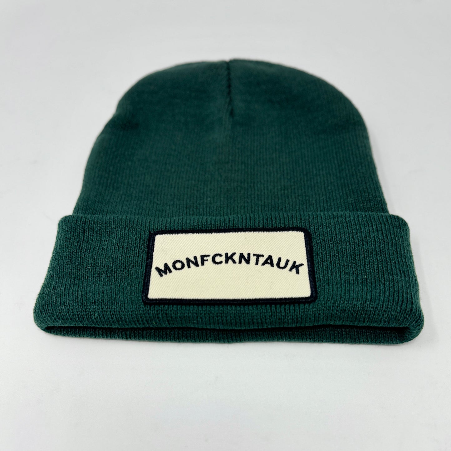 MONFCKNTAUK BEANIE - DARK GREEN (Midweight)
