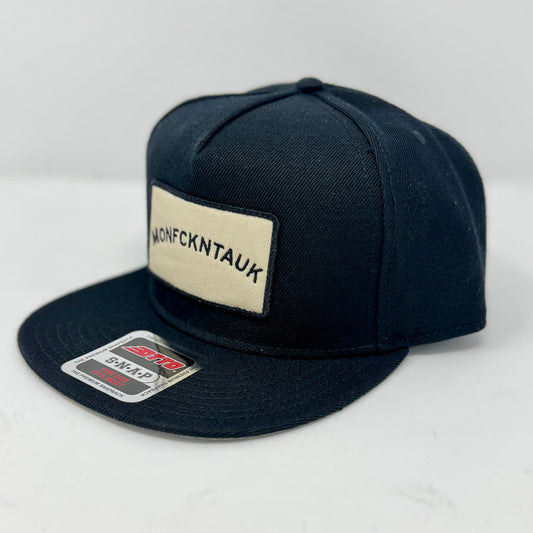 MONFCKNTAUK PATCH FLAT BILL HAT