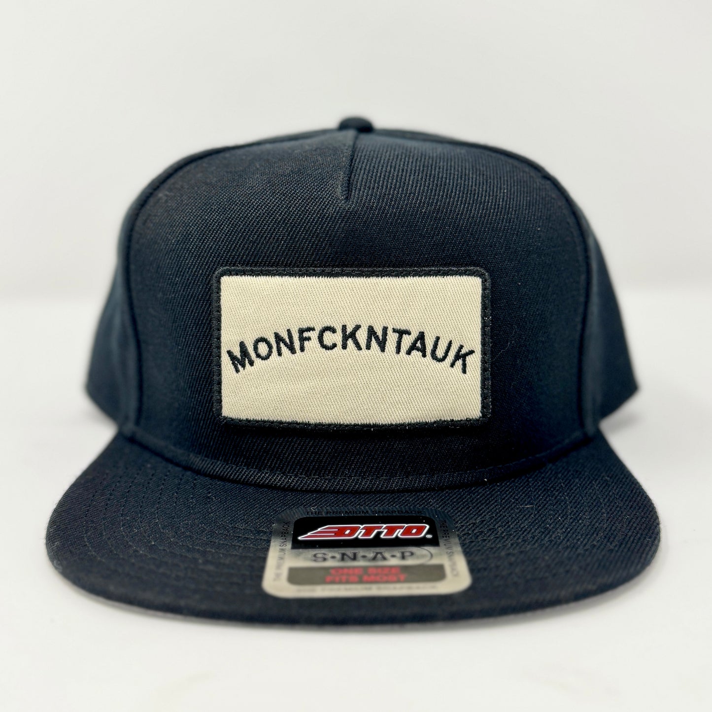 MONFCKNTAUK PATCH FLAT BILL HAT