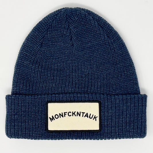 MONFCKNTAUK BEANIE BLUE