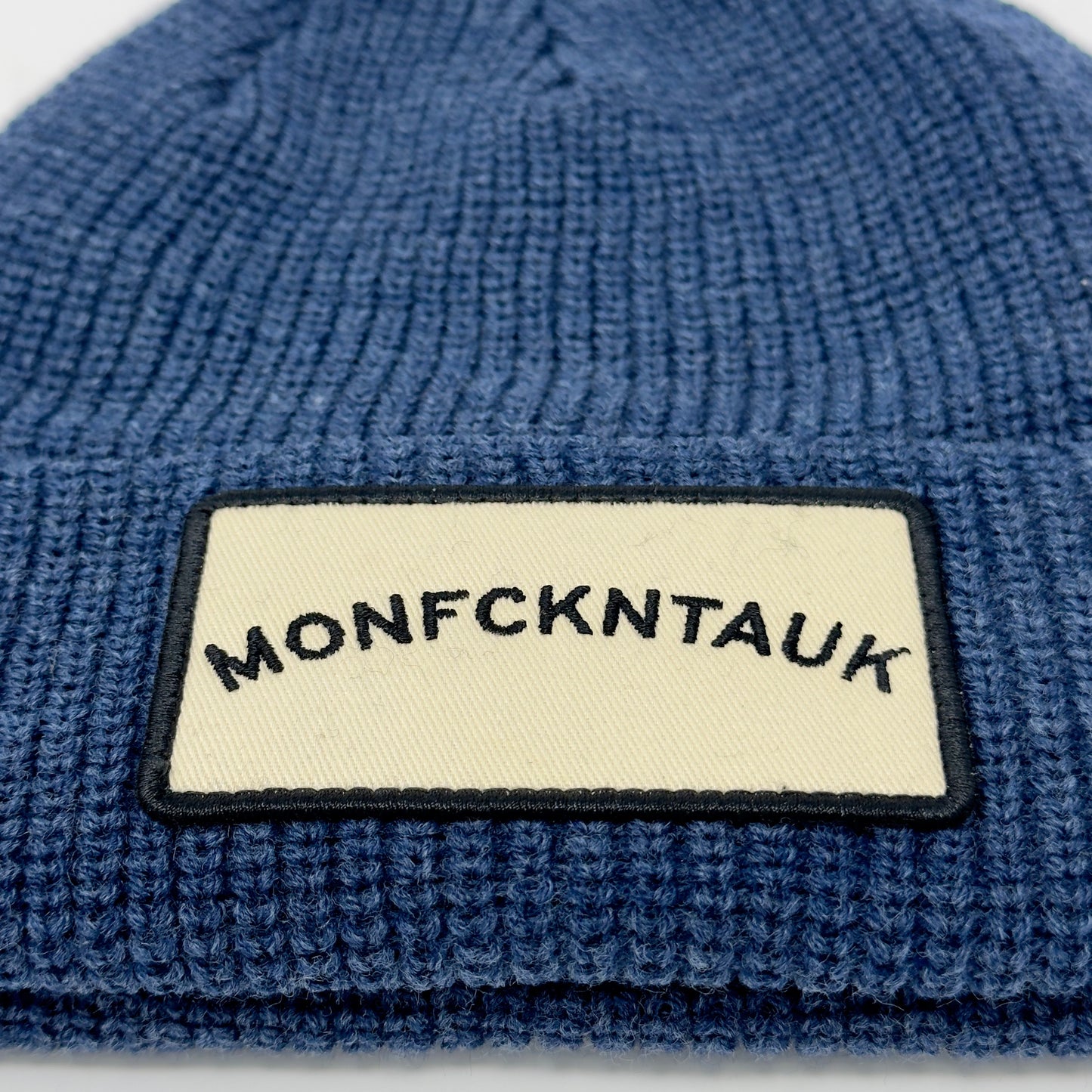 MONFCKNTAUK BEANIE BLUE