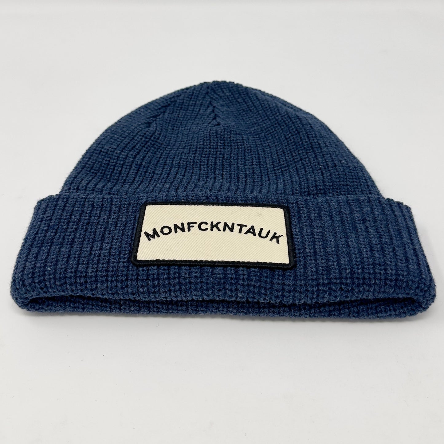 MONFCKNTAUK BEANIE BLUE