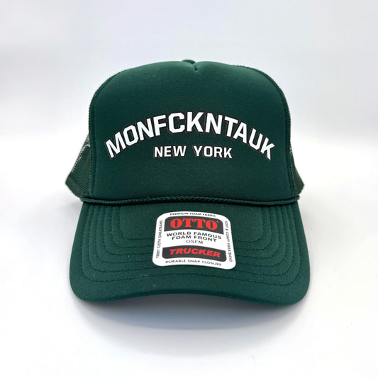 "NEW YORK Logo" foam trucker, green