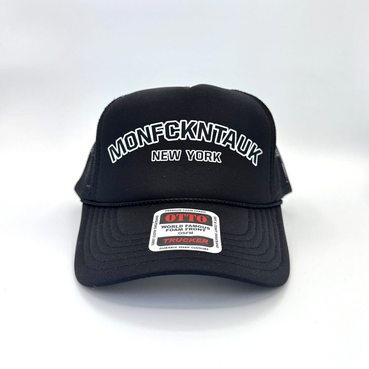 "NEW YORK Logo" foam trucker, black