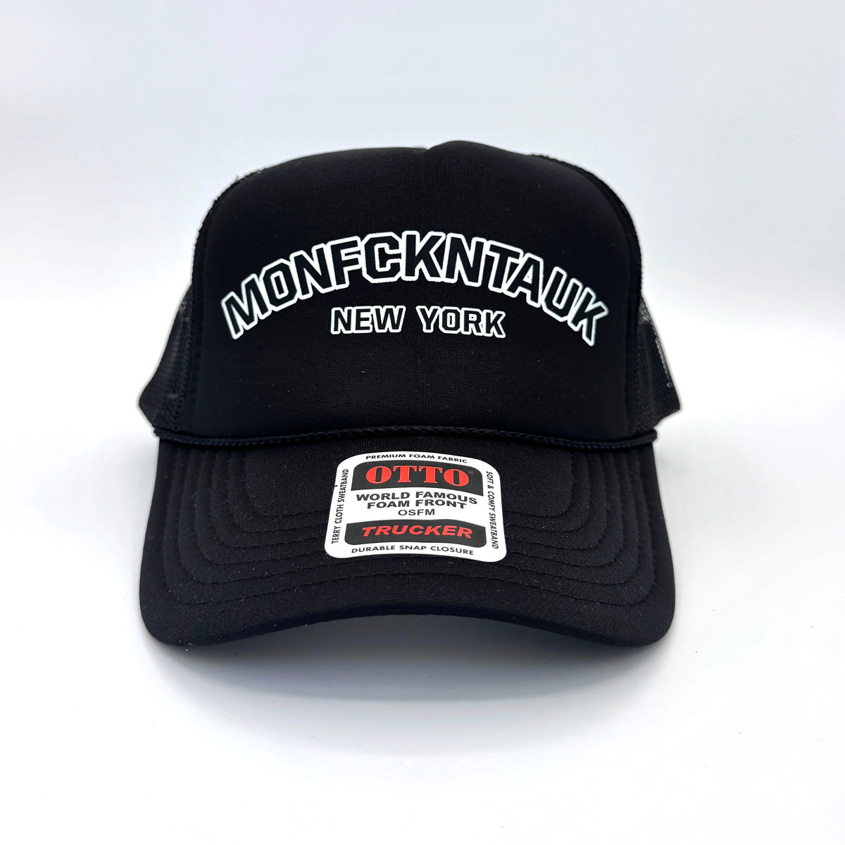 "NEW YORK Logo" foam trucker, black